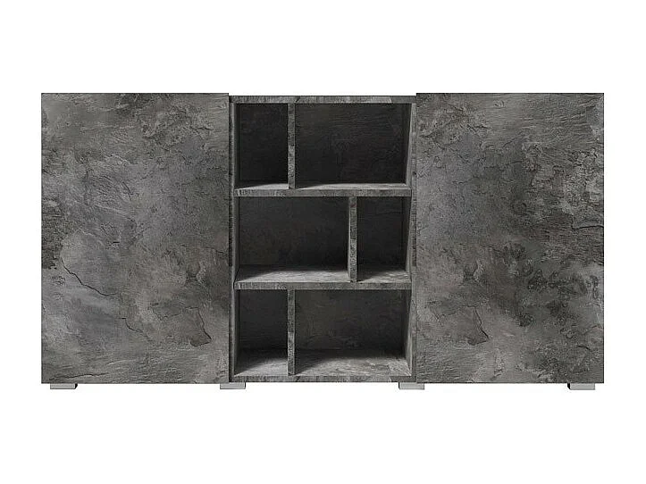 Buffet 130cm estilo design coleção NARVA. Cor ardósia.