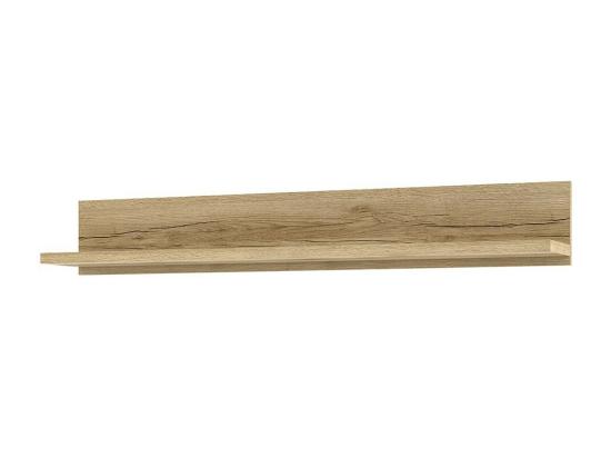 vente unique Etagère design 150cm collection DARWIN. Coloris chêne clair