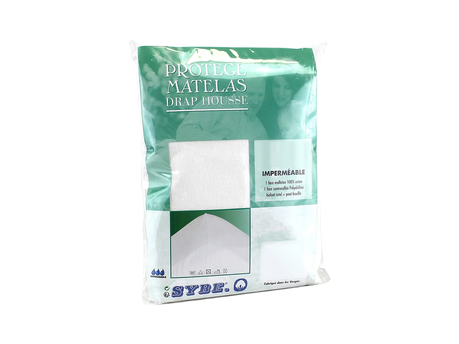 Protège matelas imperméable Céline 90x190 cm