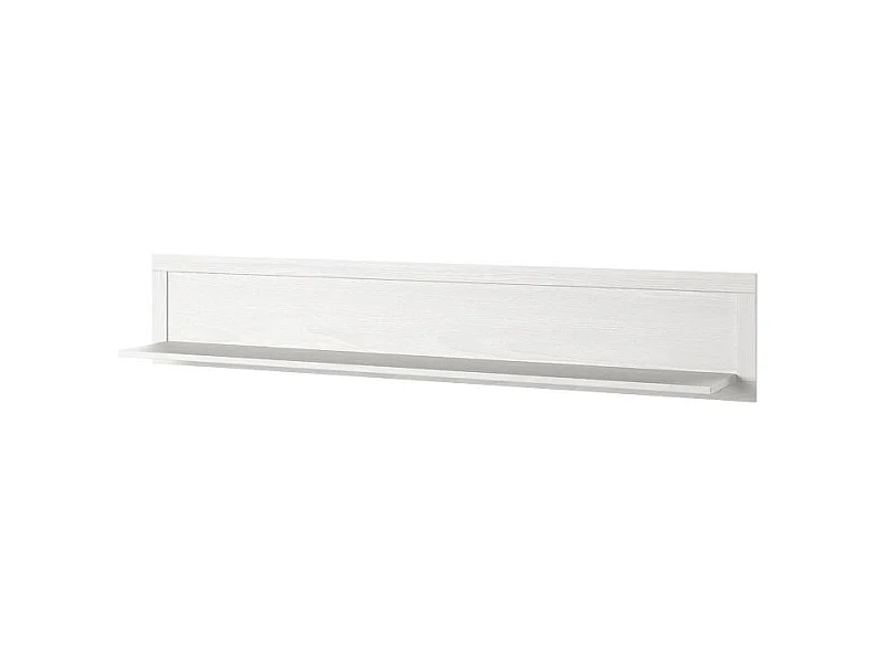 Étagère murale ASSIA – 180 cm coloris frêne blanc