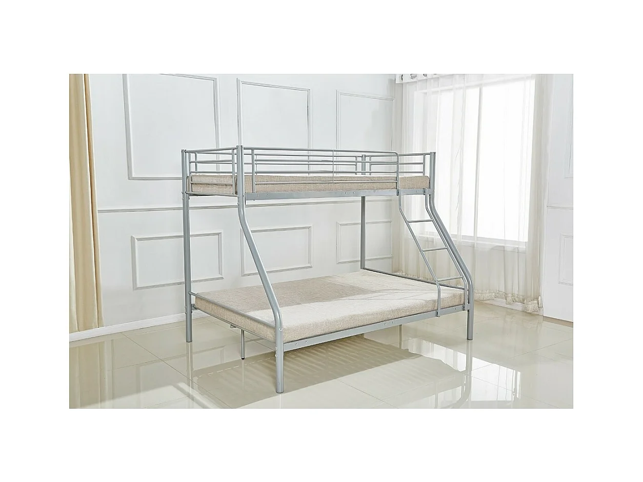 Beliche de metal coleção TRYO 3 lugares - Inclui estrado.