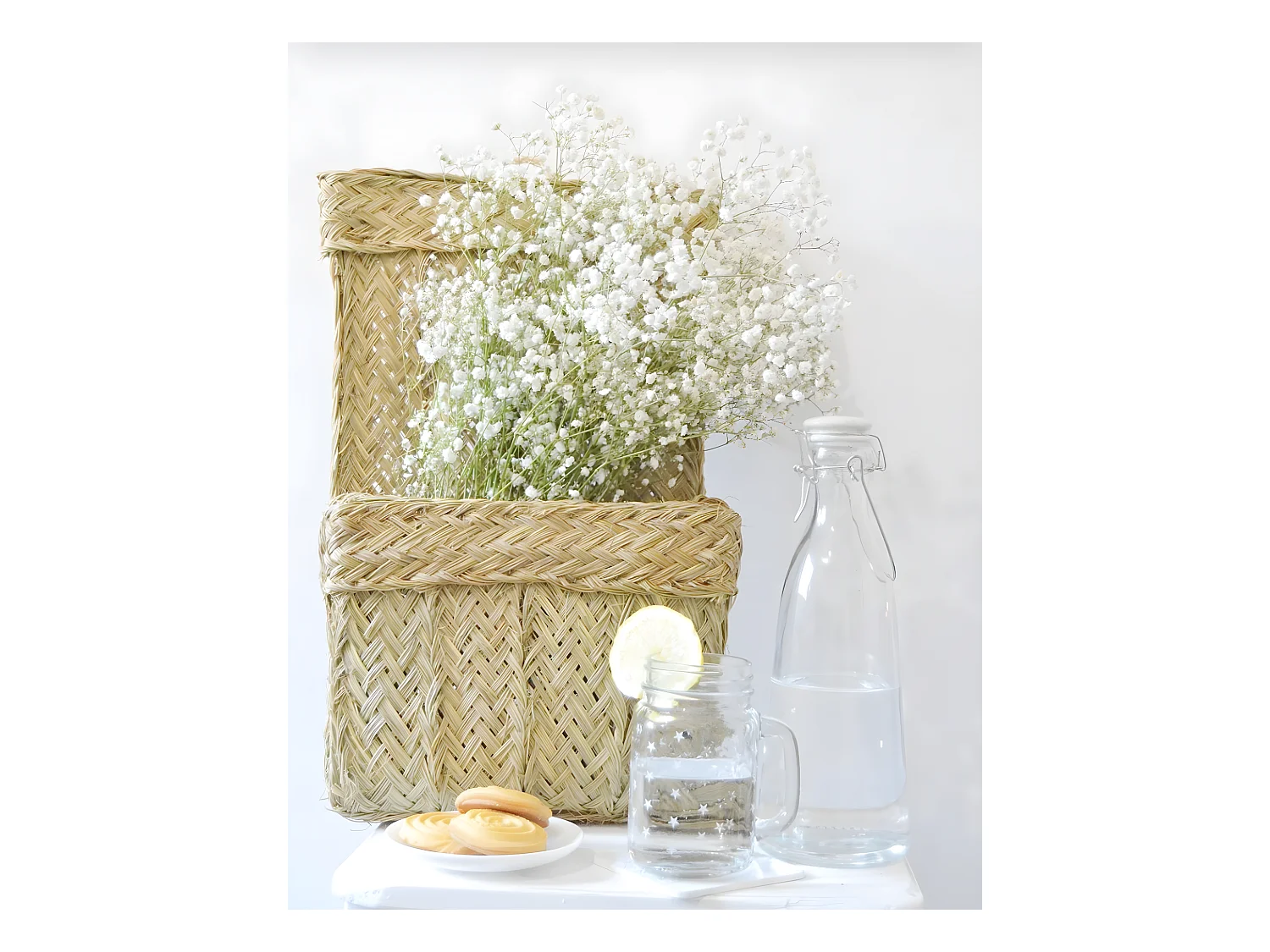 Portariviste di sparto grande 8x85x25cm - MENORCA - DECOWOOD