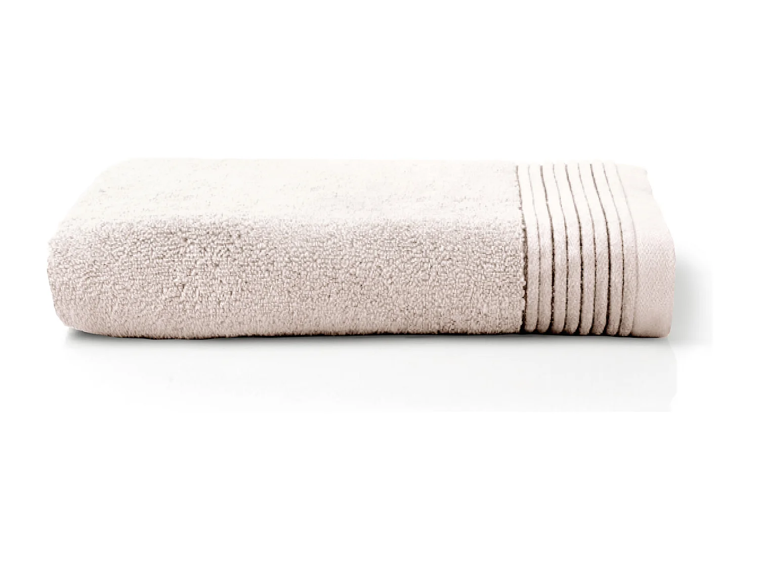 Serviette de toilette 50x100 cm JULIET Blanc Crème 520 g/m2