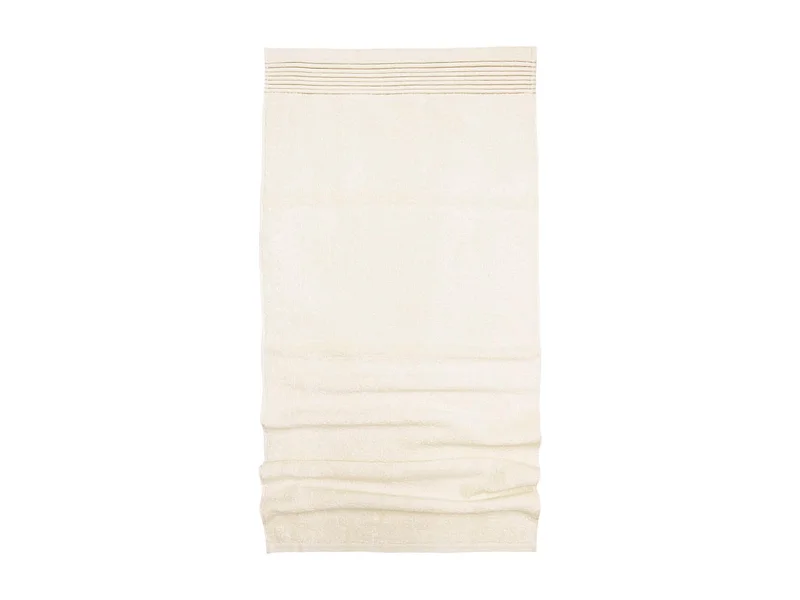 Serviette de toilette 50x100 cm JULIET Blanc Crème 520 g/m2