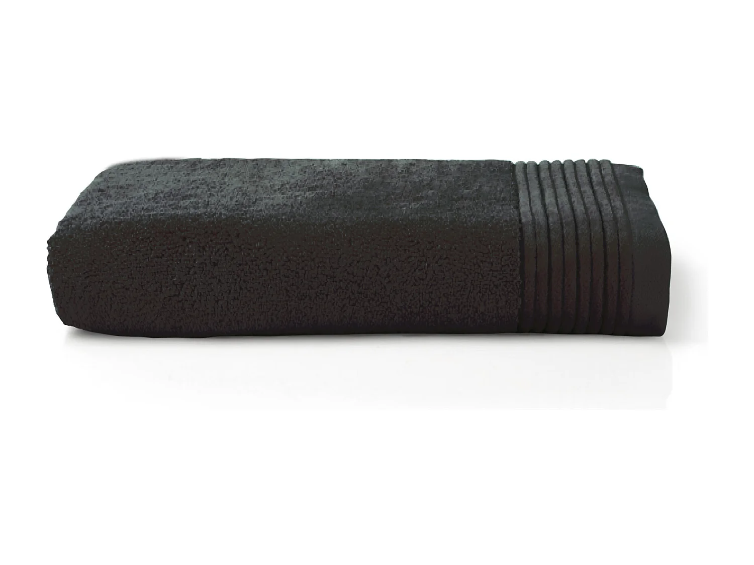 Serviette de toilette 50x100 cm JULIET Noir 520 g/m2