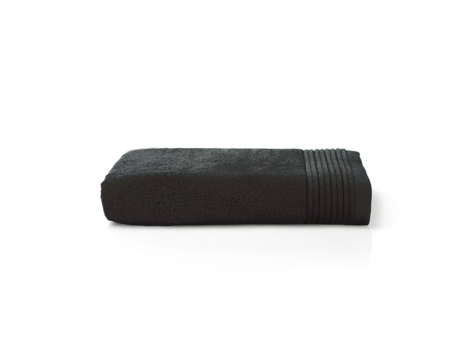 Serviette de toilette 50x100 cm JULIET Noir 520 g/m2