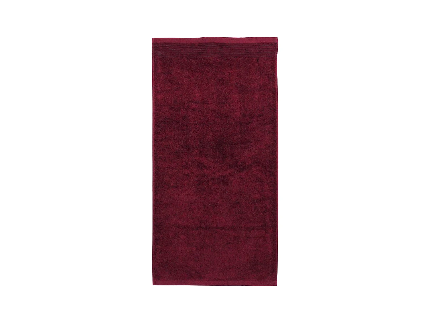 Serviette de toilette 50x100 cm JULIET Rouge bordeaux 520 g/m2