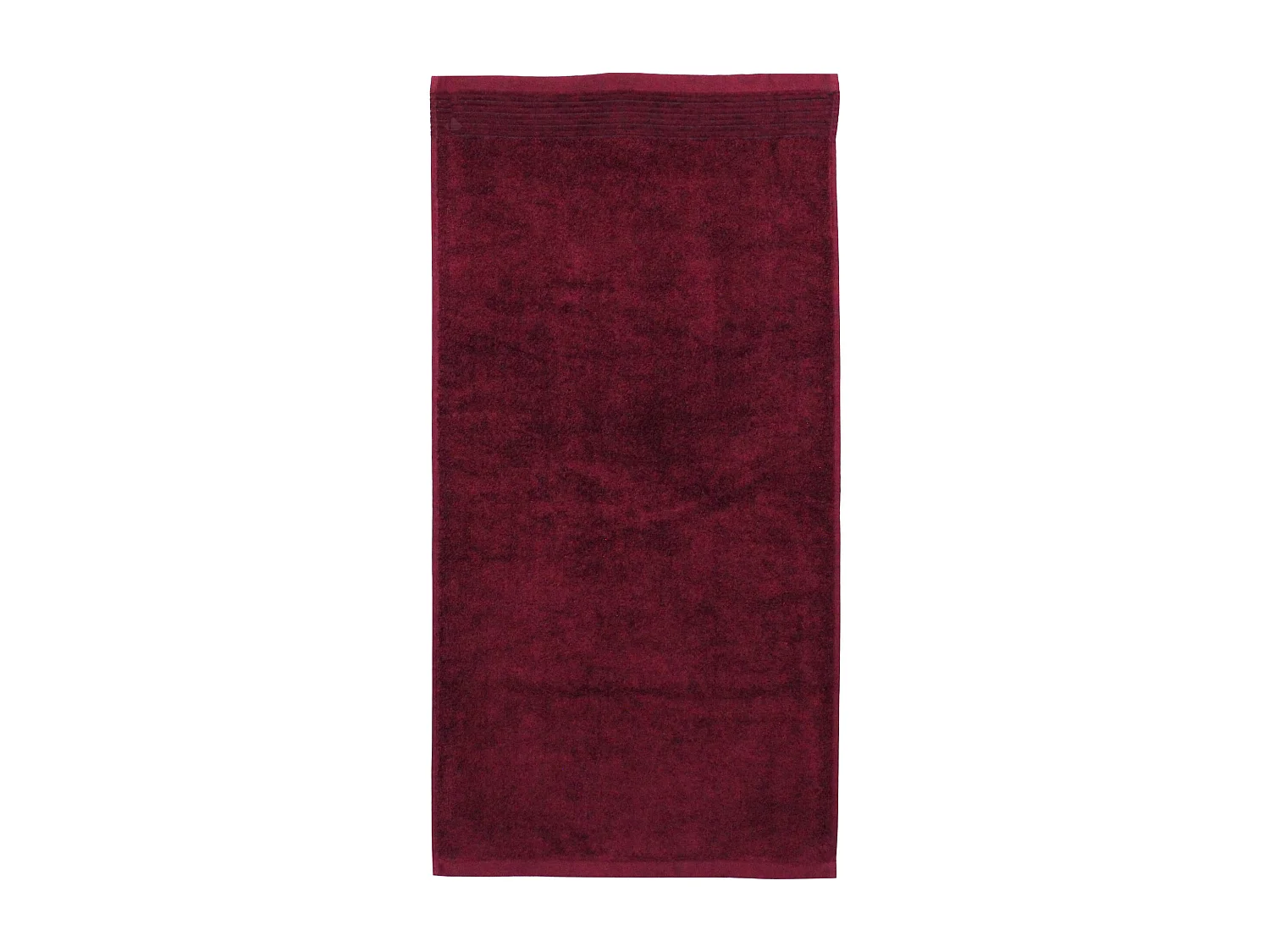 Serviette de toilette 50x100 cm JULIET Rouge bordeaux 520 g/m2