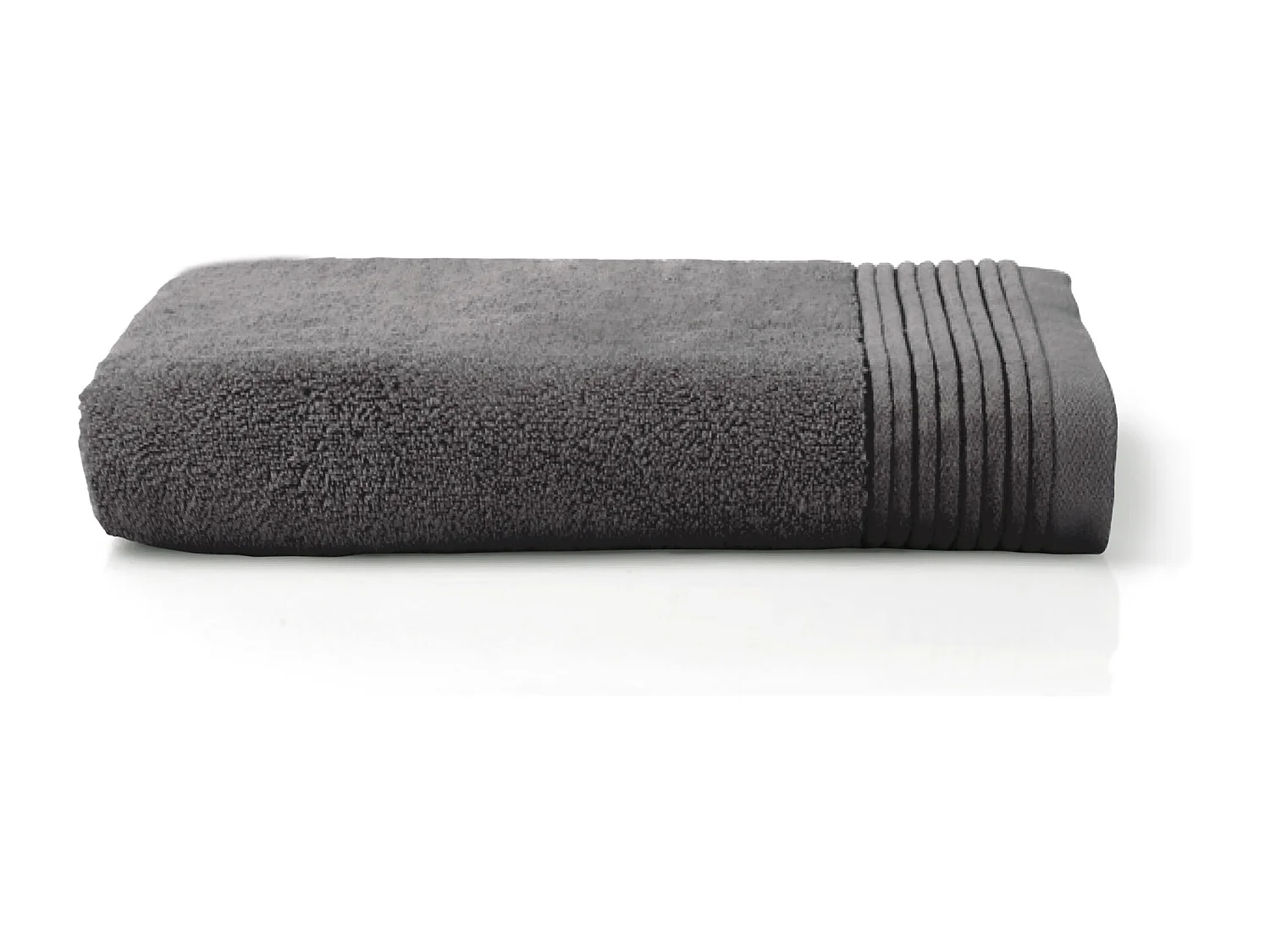 Serviette de toilette 50x100 cm JULIET Anthracite 520 g/m2