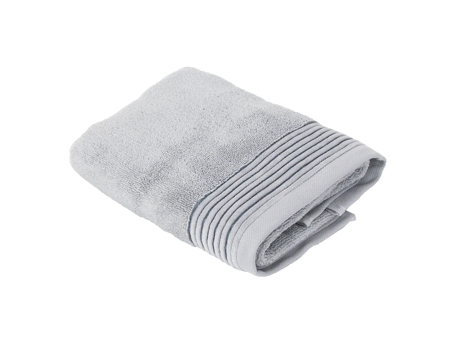 Serviette de toilette 50x100 cm JULIET Gris Argent 520 g/m2