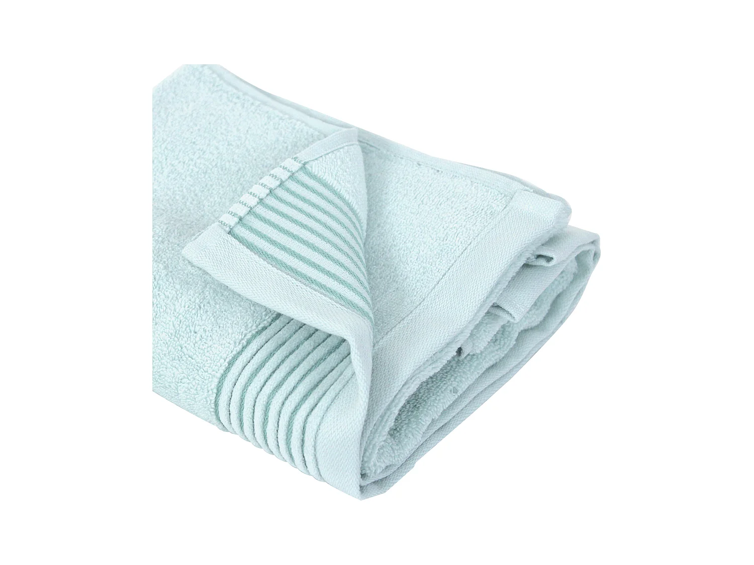 Serviette de toilette 50x100 cm JULIET Bleu pâle 520 g/m2