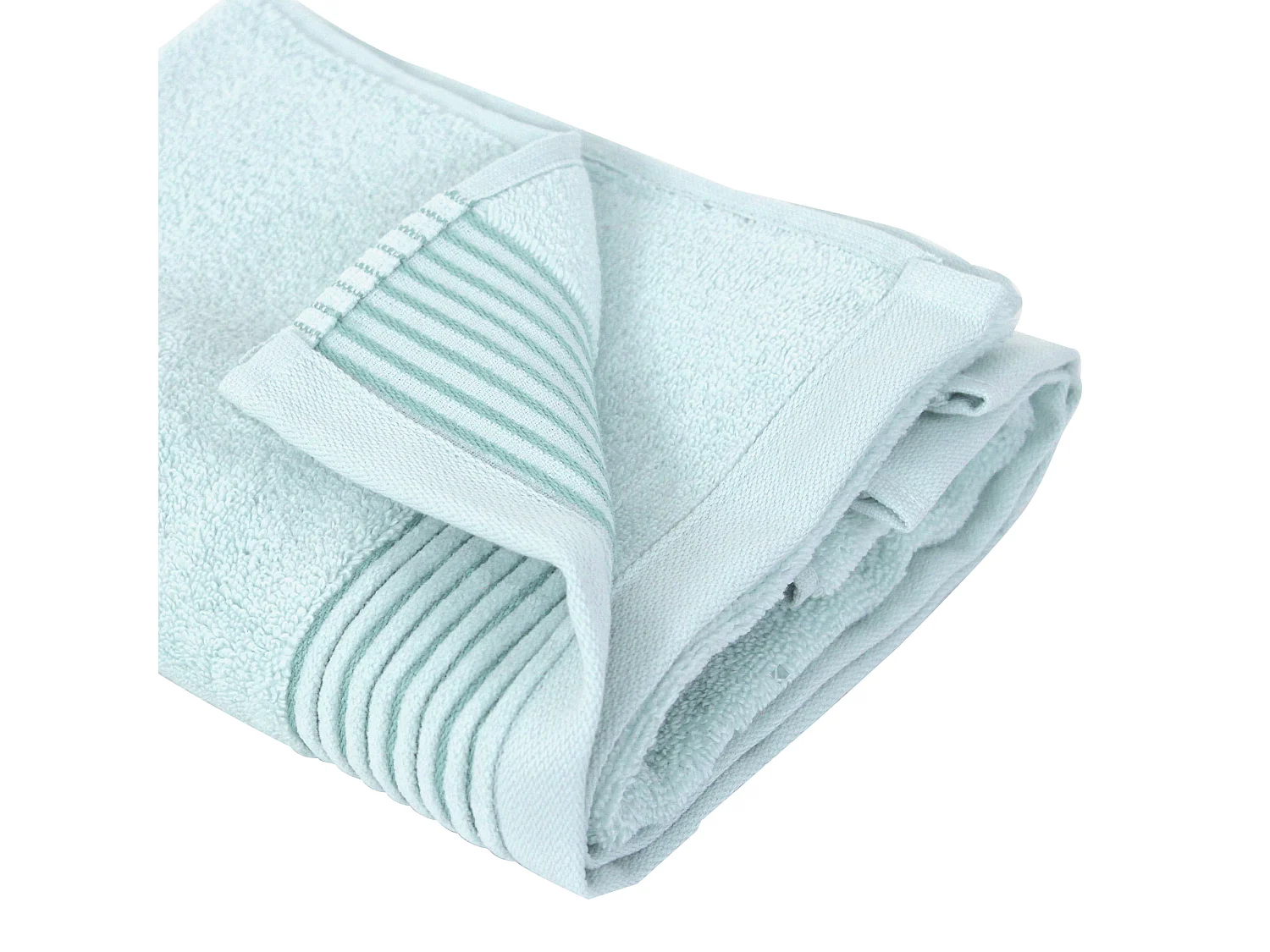 Serviette de toilette 50x100 cm JULIET Bleu pâle 520 g/m2