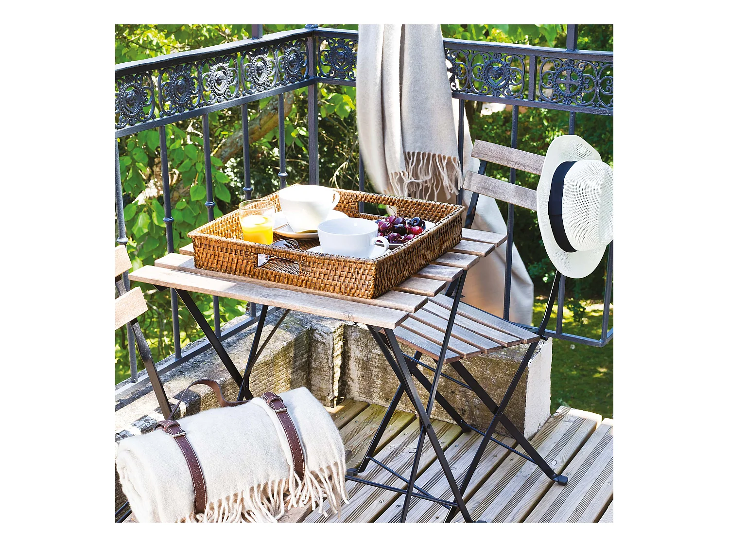 Plaid 130x170 cm 100% laine cachemire 240 g/m2 BANGALORE Marron Naturel