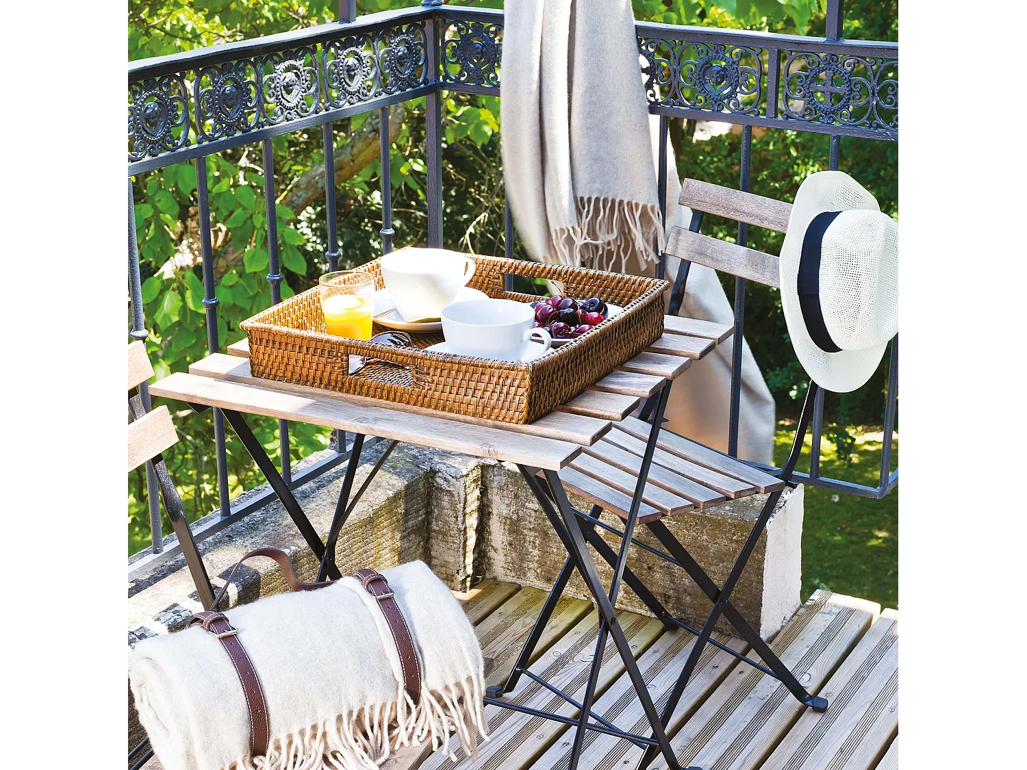 Plaid 130x170 cm 100% laine cachemire 240 g/m2 BANGALORE Marron Naturel