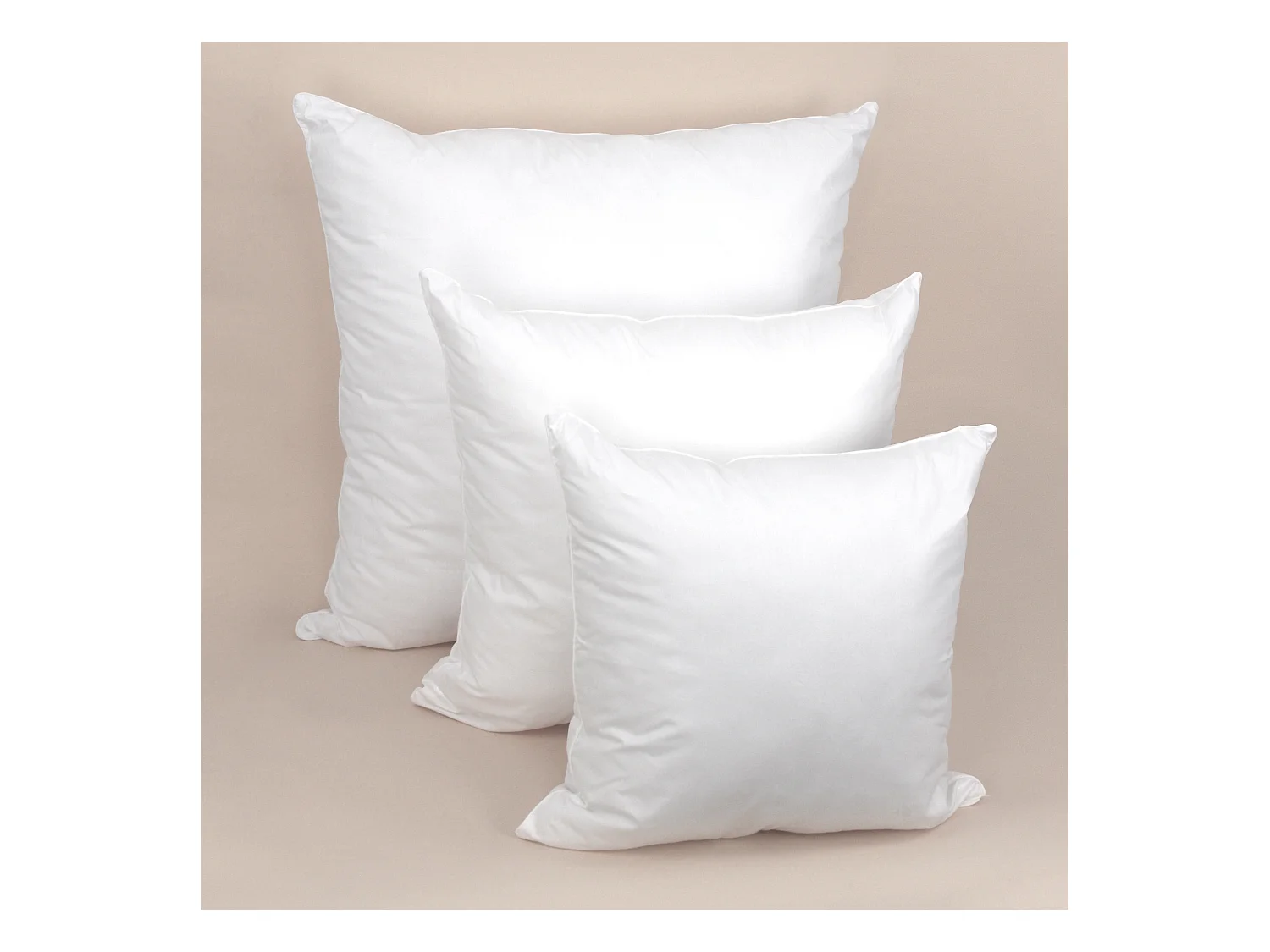 Oreiller 50x50 cm GRIZZ'LIT FLOTEX Fibre creuse Polyester