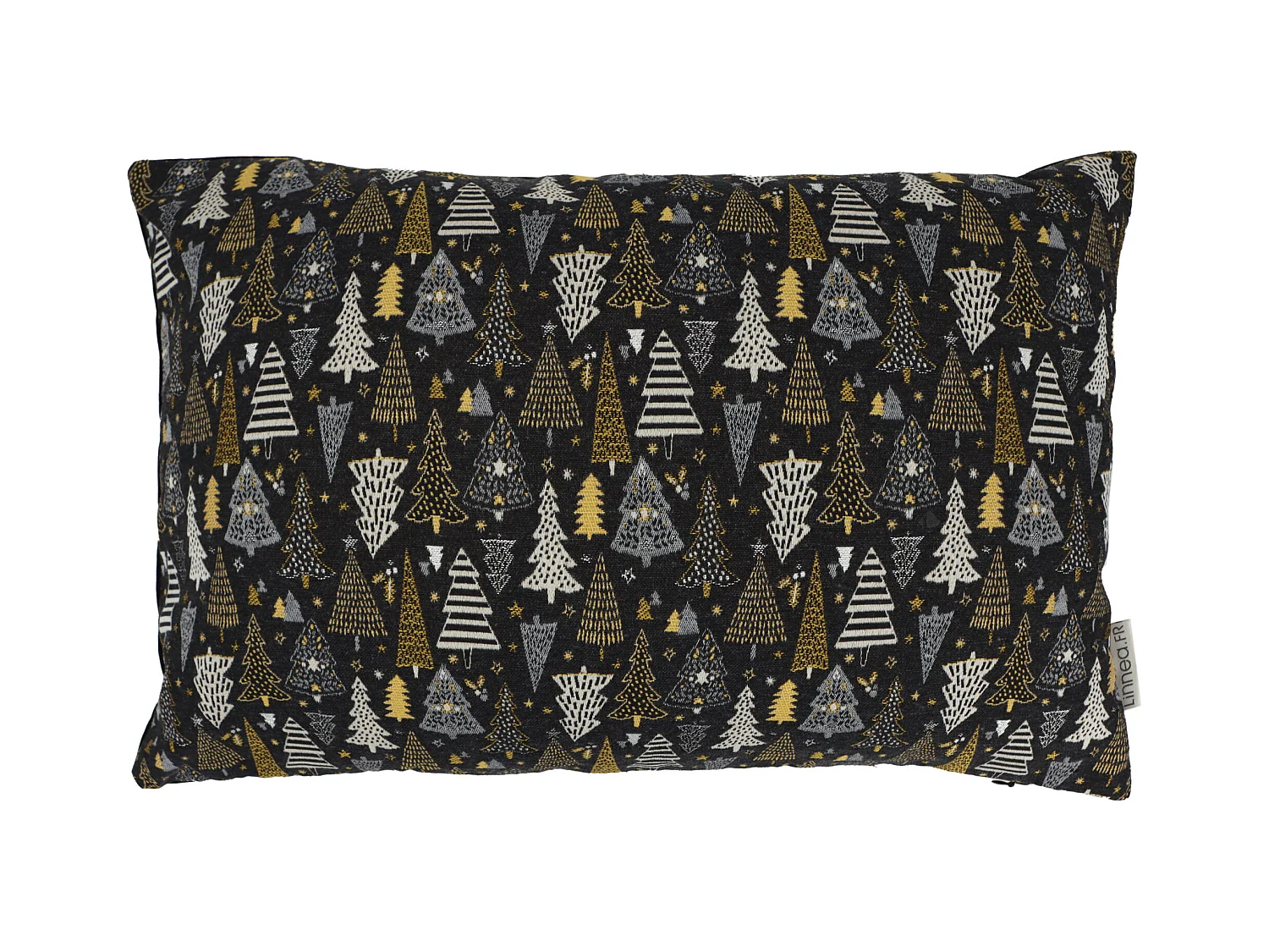 Housse de coussin 45x70 cm CELEBRATION Gris Graphite