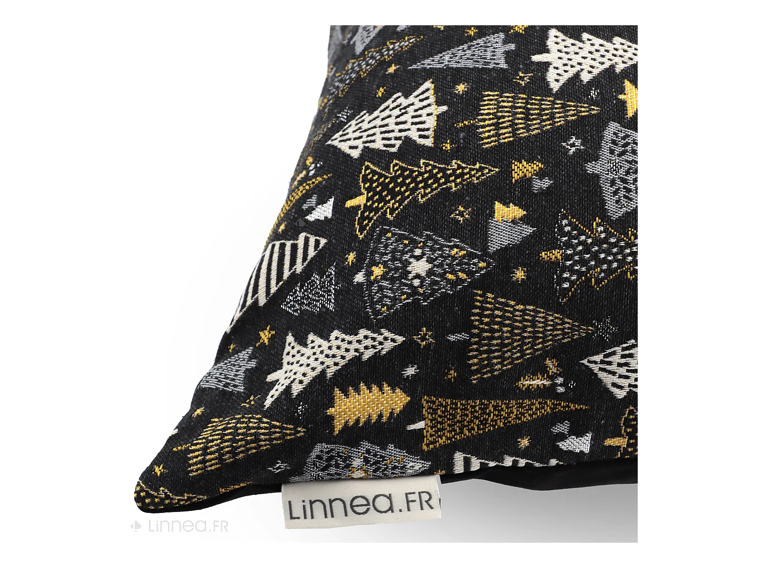 Housse de coussin 45x70 cm CELEBRATION Gris Graphite