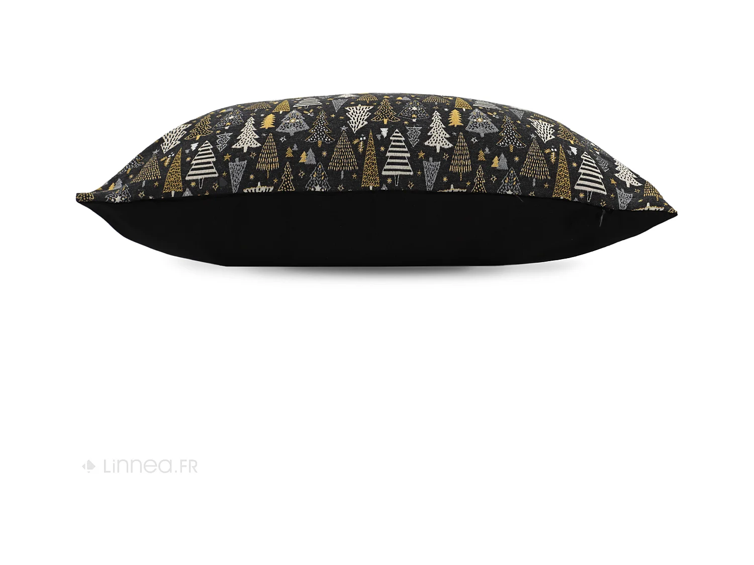 Housse de coussin 45x70 cm CELEBRATION Gris Graphite