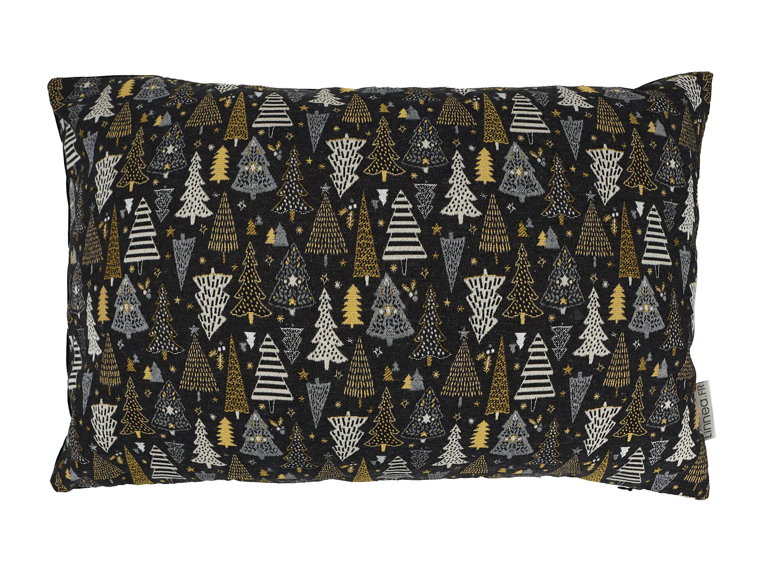 Housse de coussin 45x70 cm CELEBRATION Gris Graphite