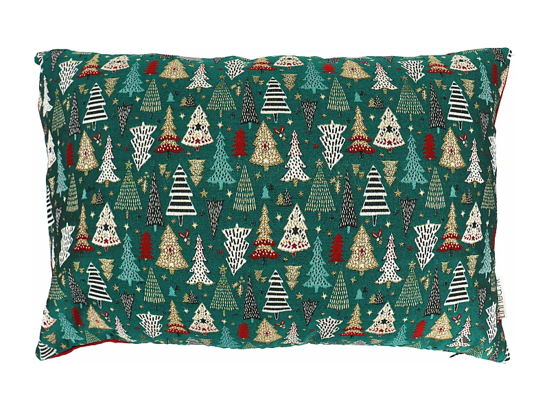 Housse de coussin 40x60 cm CELEBRATION Vert Epicea