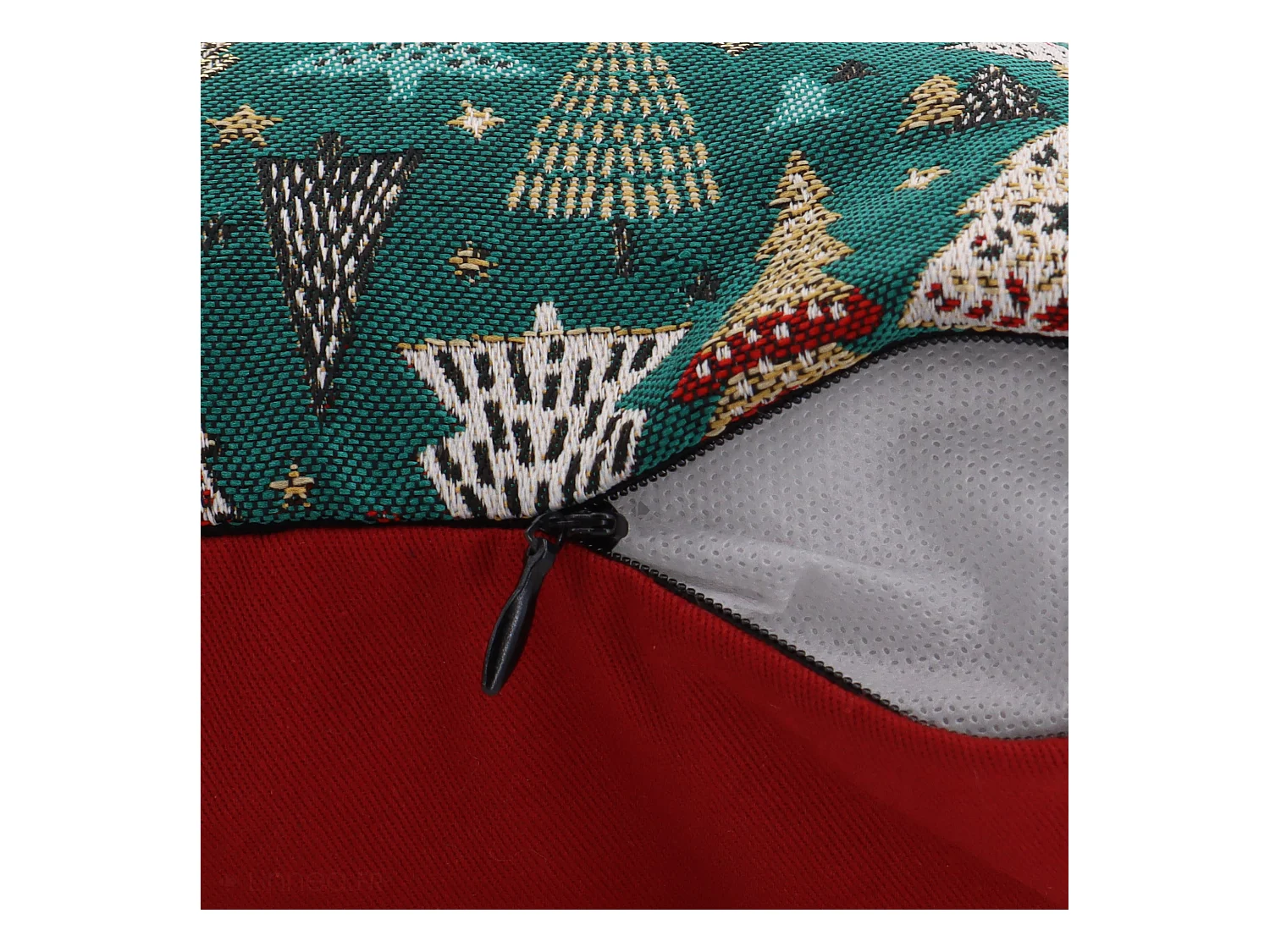 Housse de coussin 30x60 cm CELEBRATION Vert Epicea