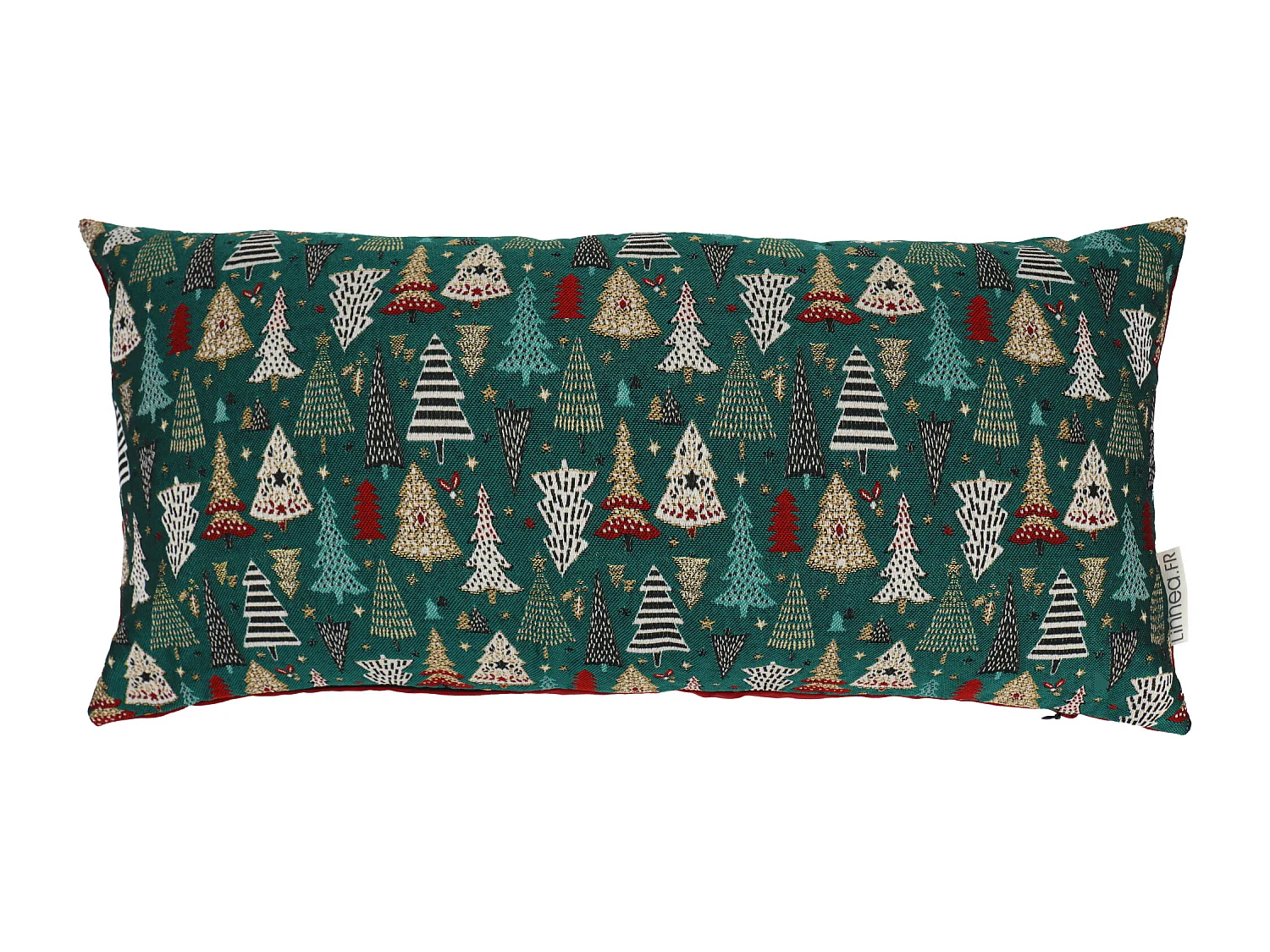 Housse de coussin 30x60 cm CELEBRATION Vert Epicea