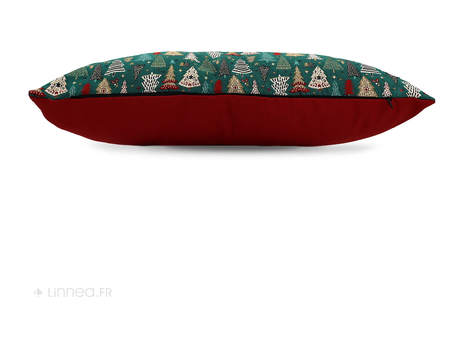 Housse de coussin 30x60 cm CELEBRATION Vert Epicea