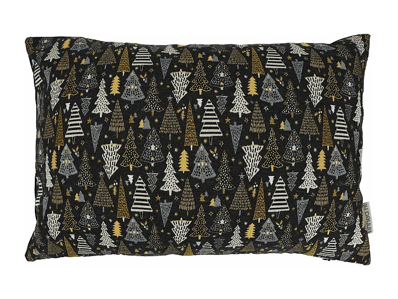 Housse de coussin 40x60 cm CELEBRATION Gris Graphite