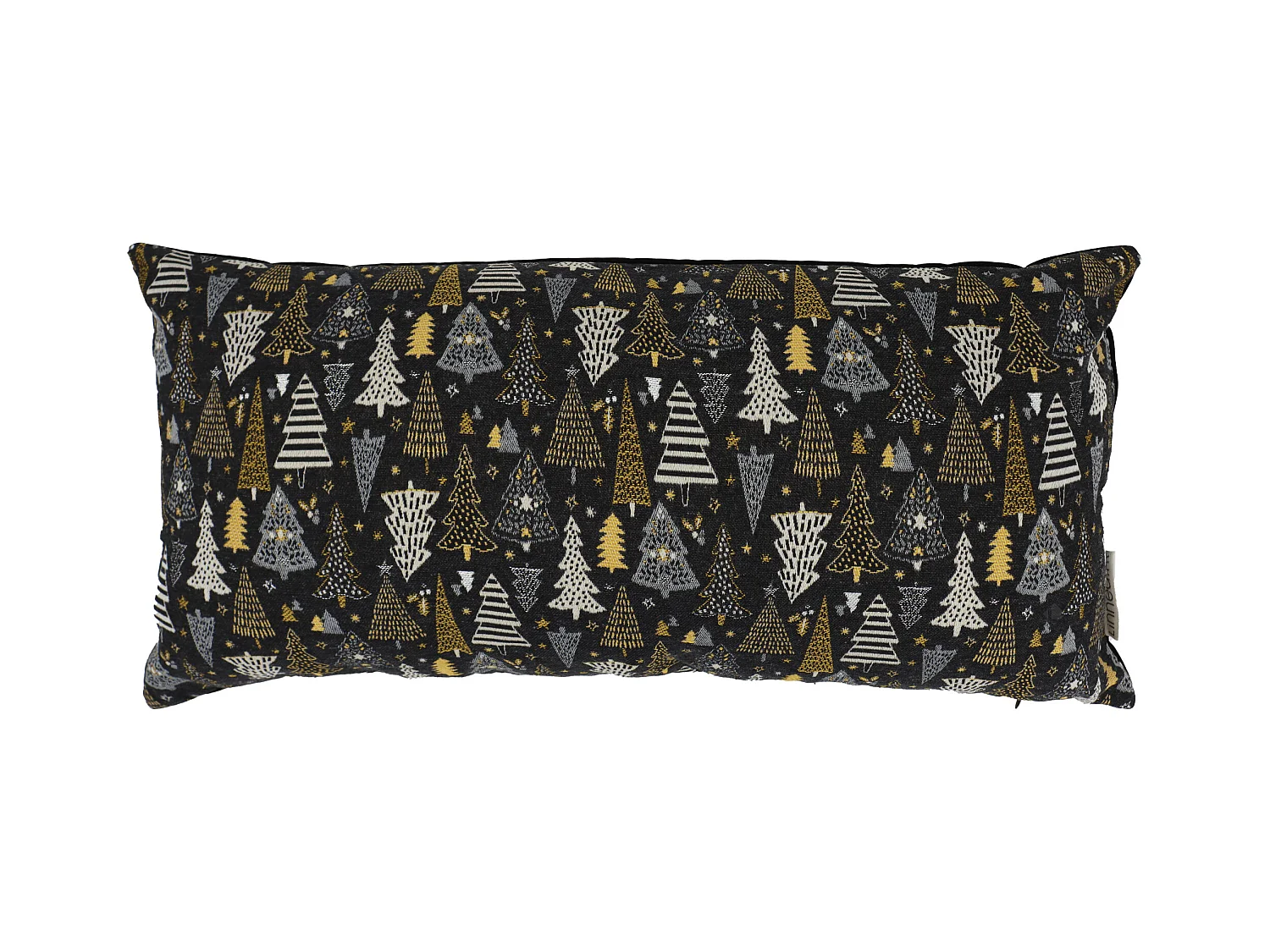 Housse de coussin 30x60 cm CELEBRATION Gris Graphite