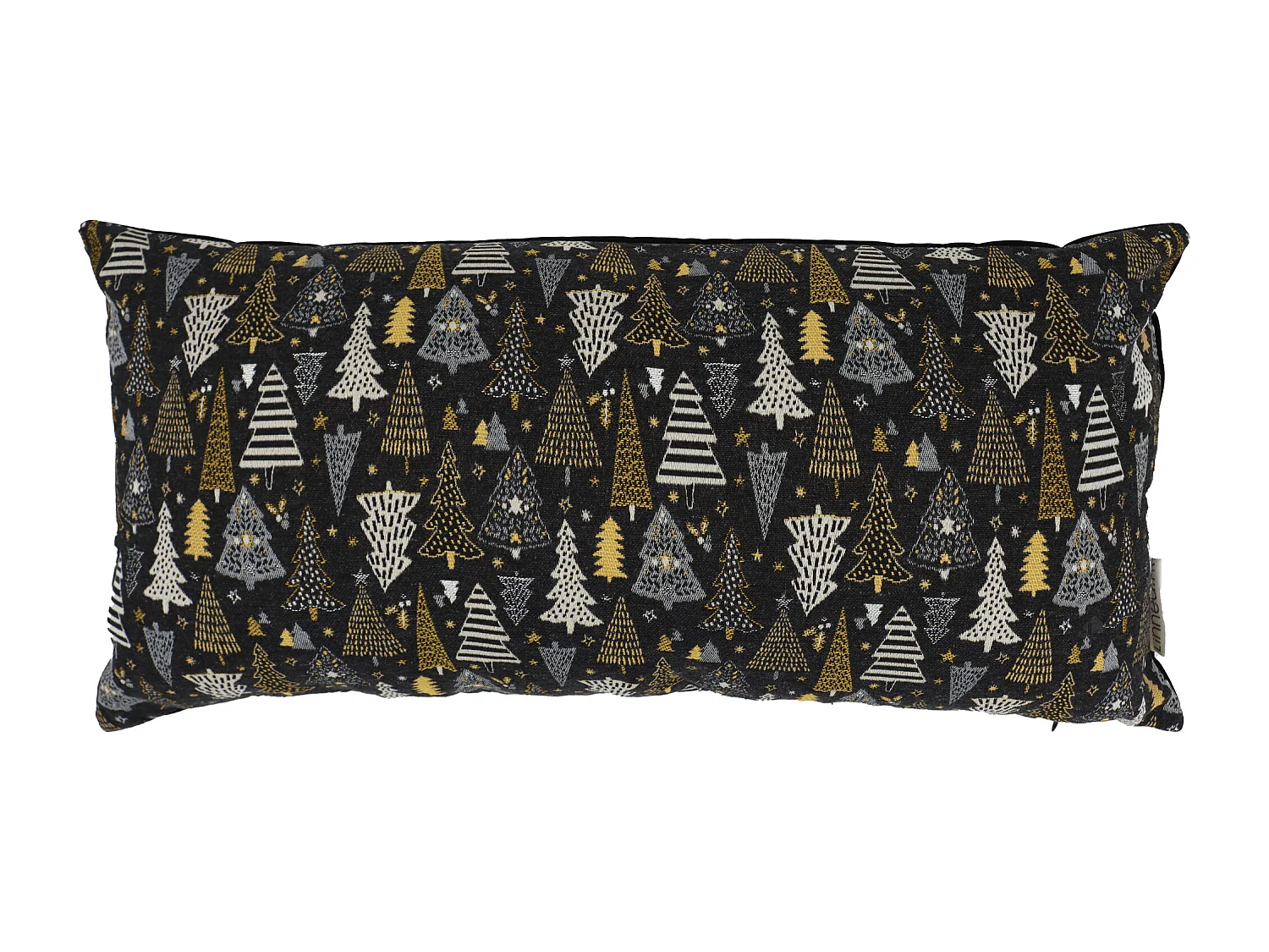 Housse de coussin 30x60 cm CELEBRATION Gris Graphite