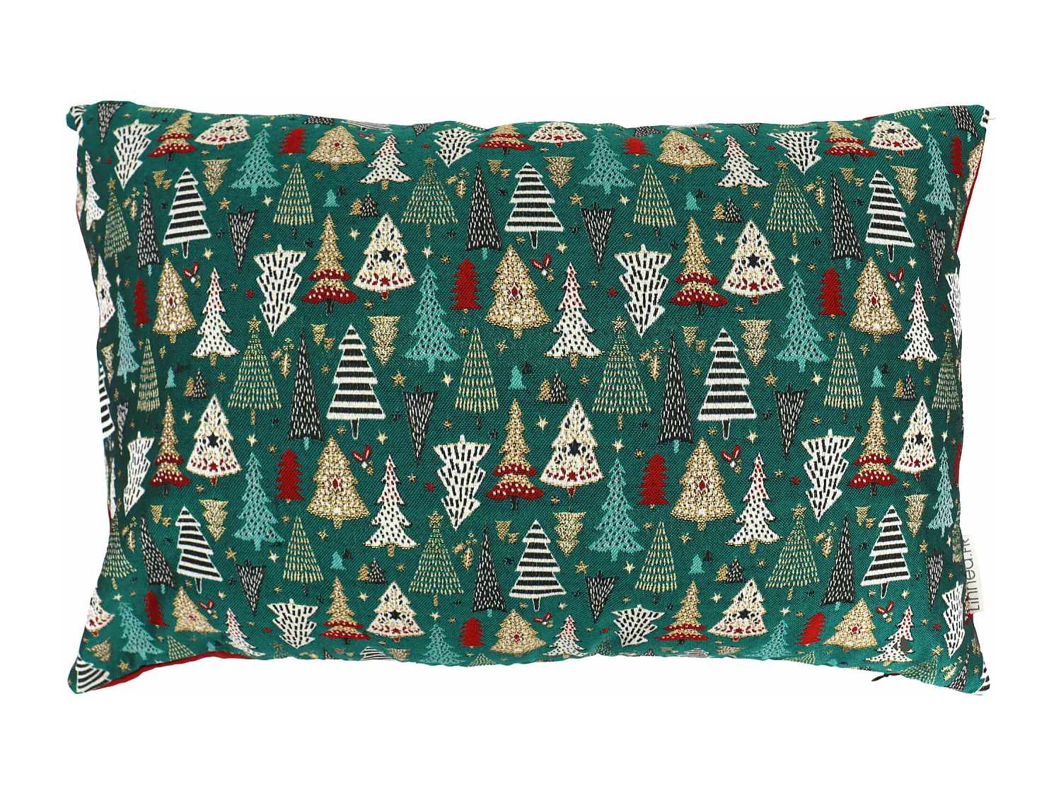 Housse de coussin 45x70 cm CELEBRATION Vert Epicea