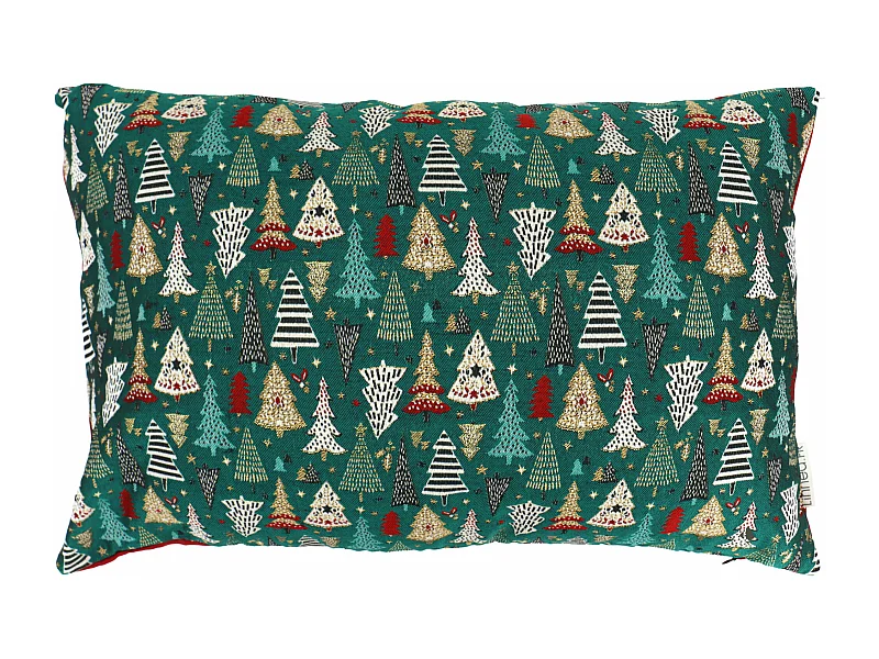 Housse de coussin 45x70 cm CELEBRATION Vert Epicea