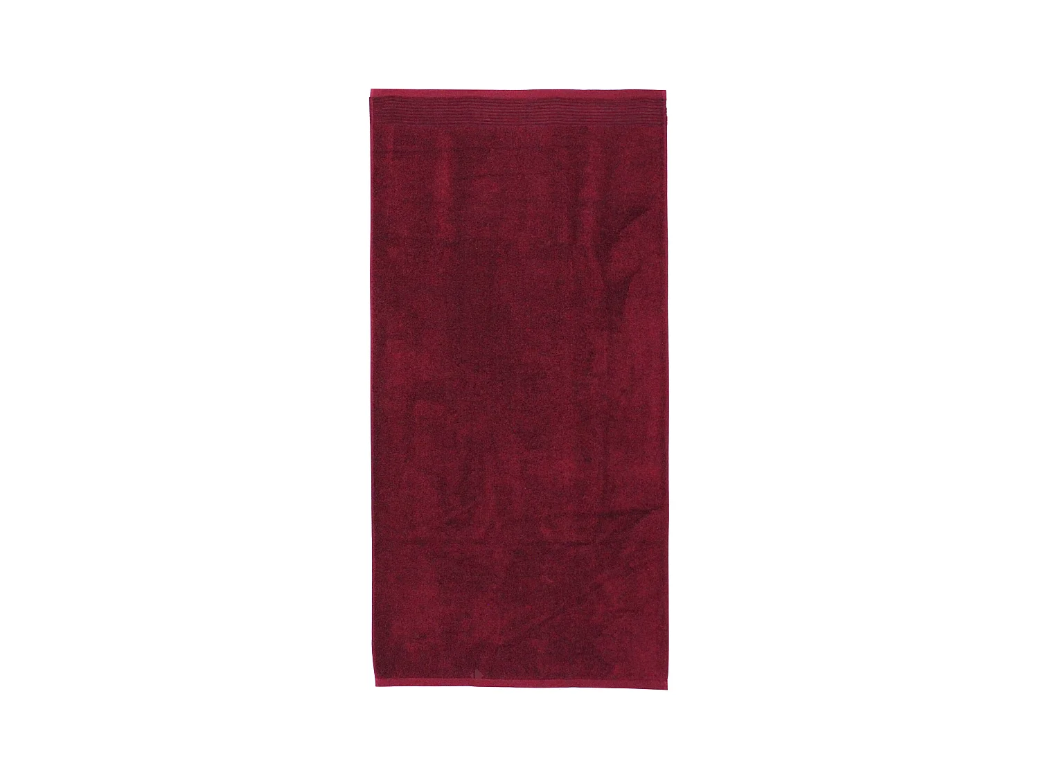 Drap de douche 70x140 cm JULIET Rouge bordeaux 520 g/m2