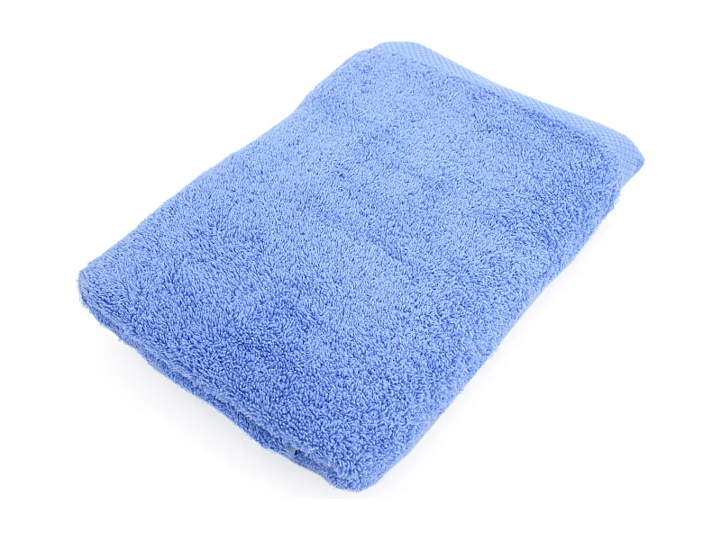 Drap de douche 70x140 cm PURE Bleu Mer 550 g/m2