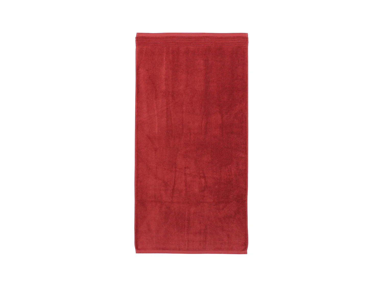 Drap de douche 70x140 cm JULIET Rouge Terracota 520 g/m2