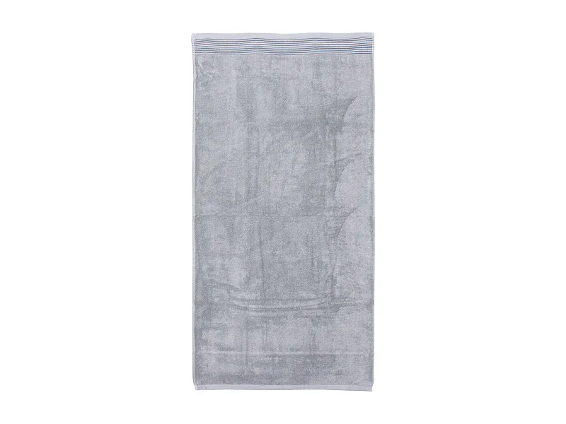 Drap de douche 70x140 cm JULIET Gris Argent 520 g/m2
