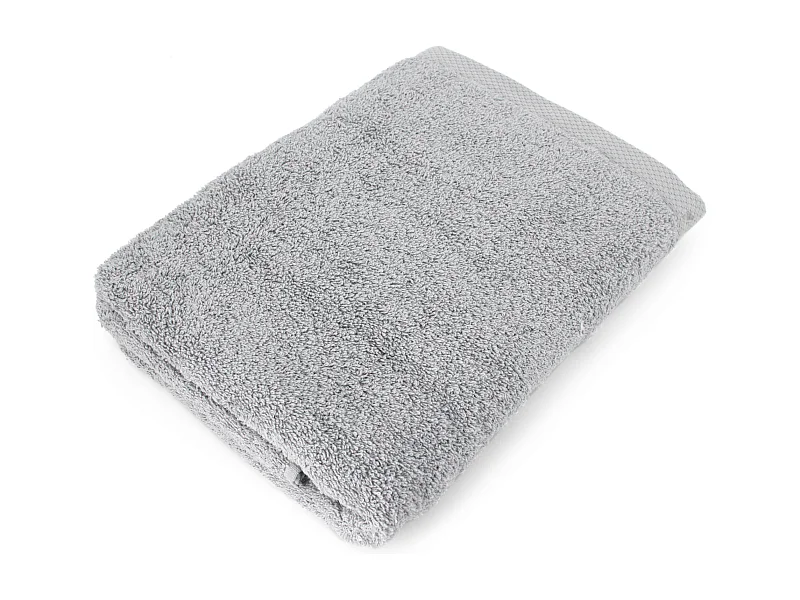 Drap de douche 70x140 cm PURE Argent 550 g/m2