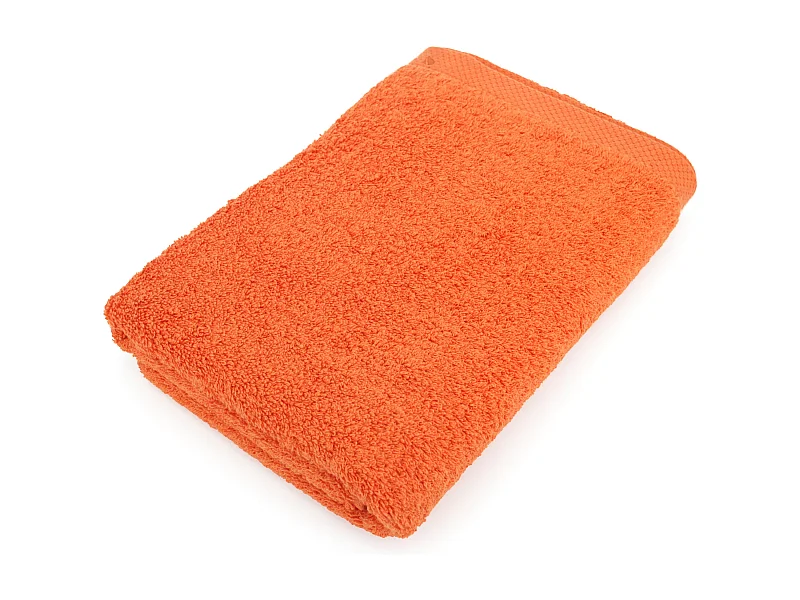 Drap de douche 70x140 cm PURE Orange Butane 550 g/m2