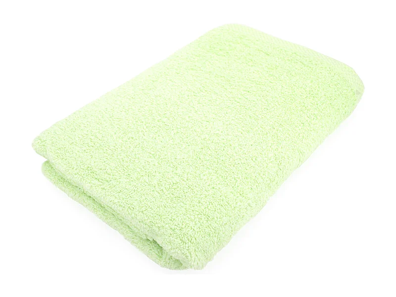 Drap de douche 70x140 cm PURE vert Pomme 550 g/m2