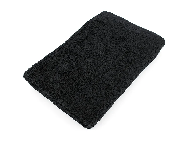 Drap de douche 70x140 cm PURE Noir 550 g/m2