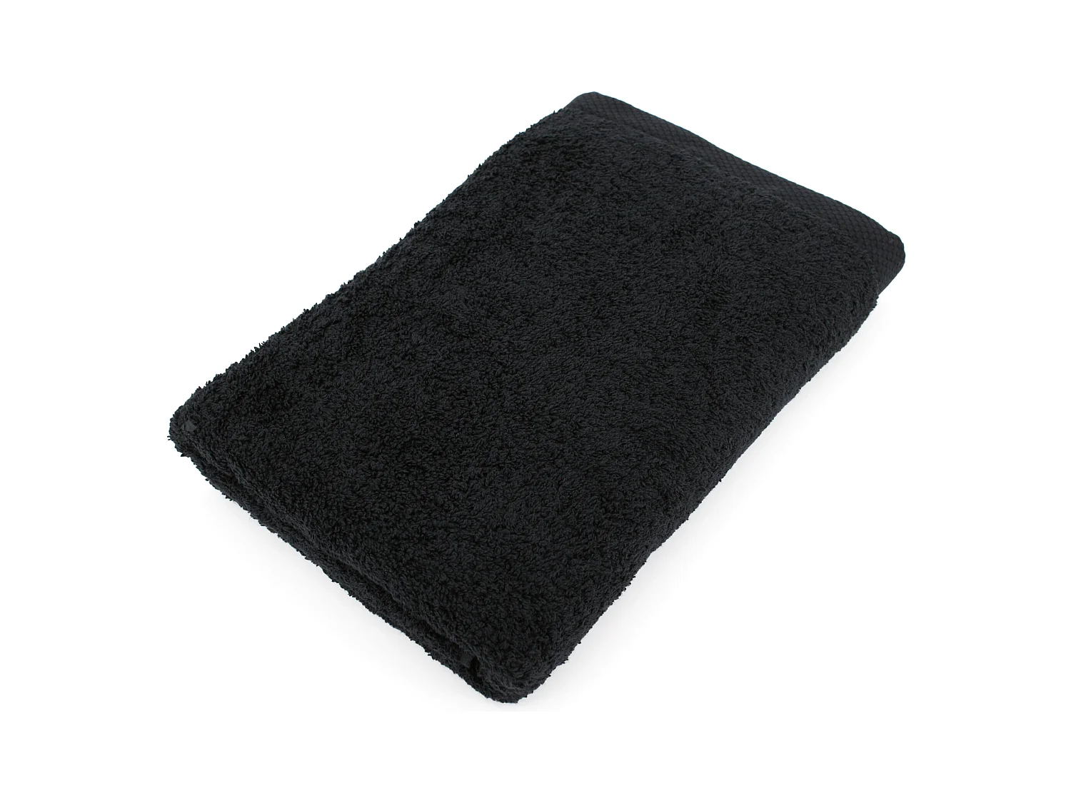 Drap de douche 70x140 cm PURE Noir 550 g/m2