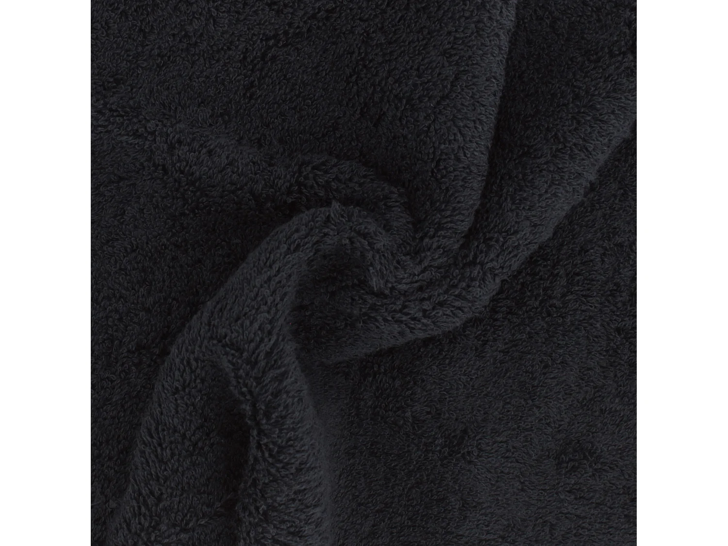 Drap de douche 70x140 cm PURE Noir 550 g/m2