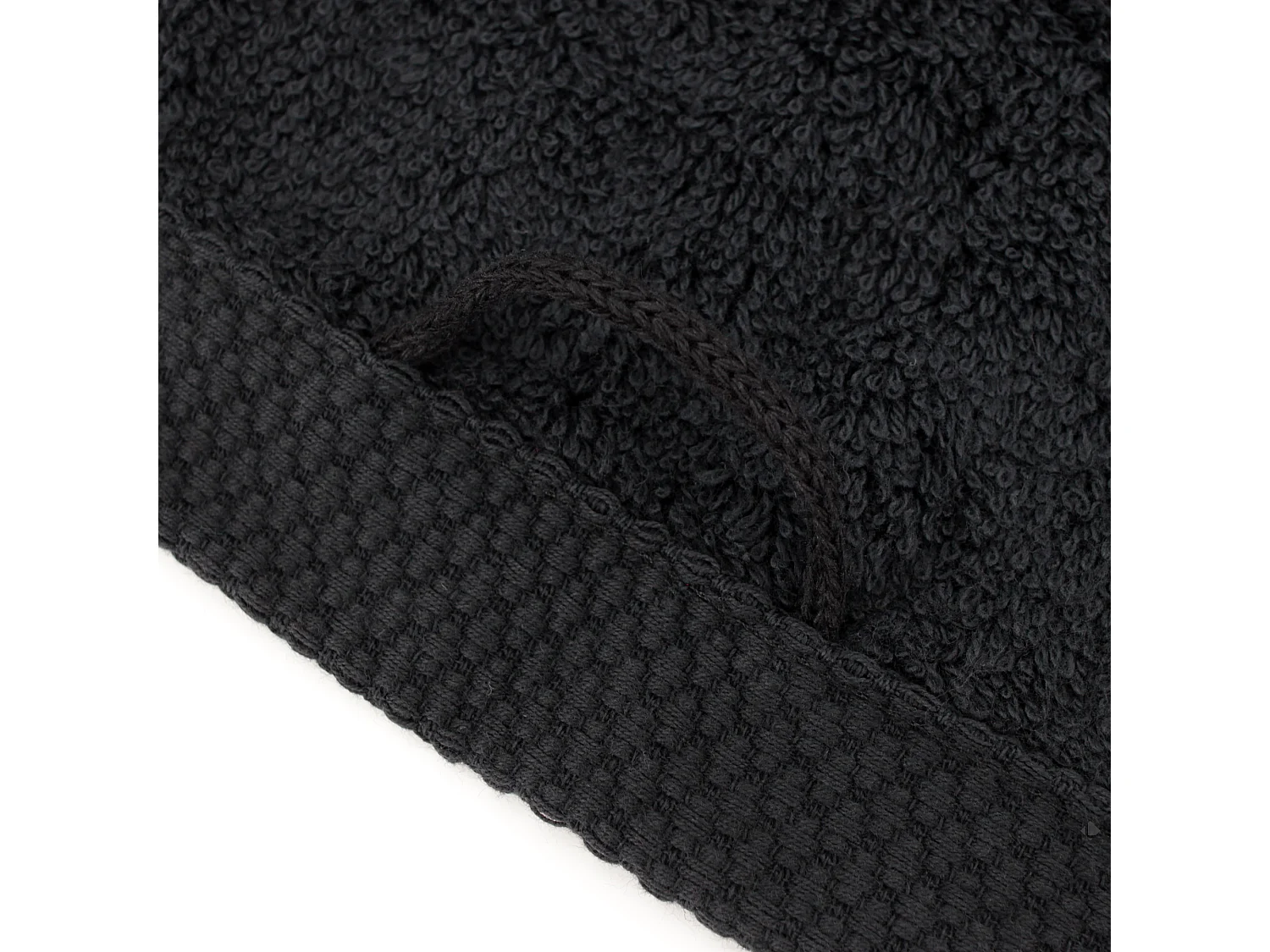 Drap de douche 70x140 cm PURE Noir 550 g/m2