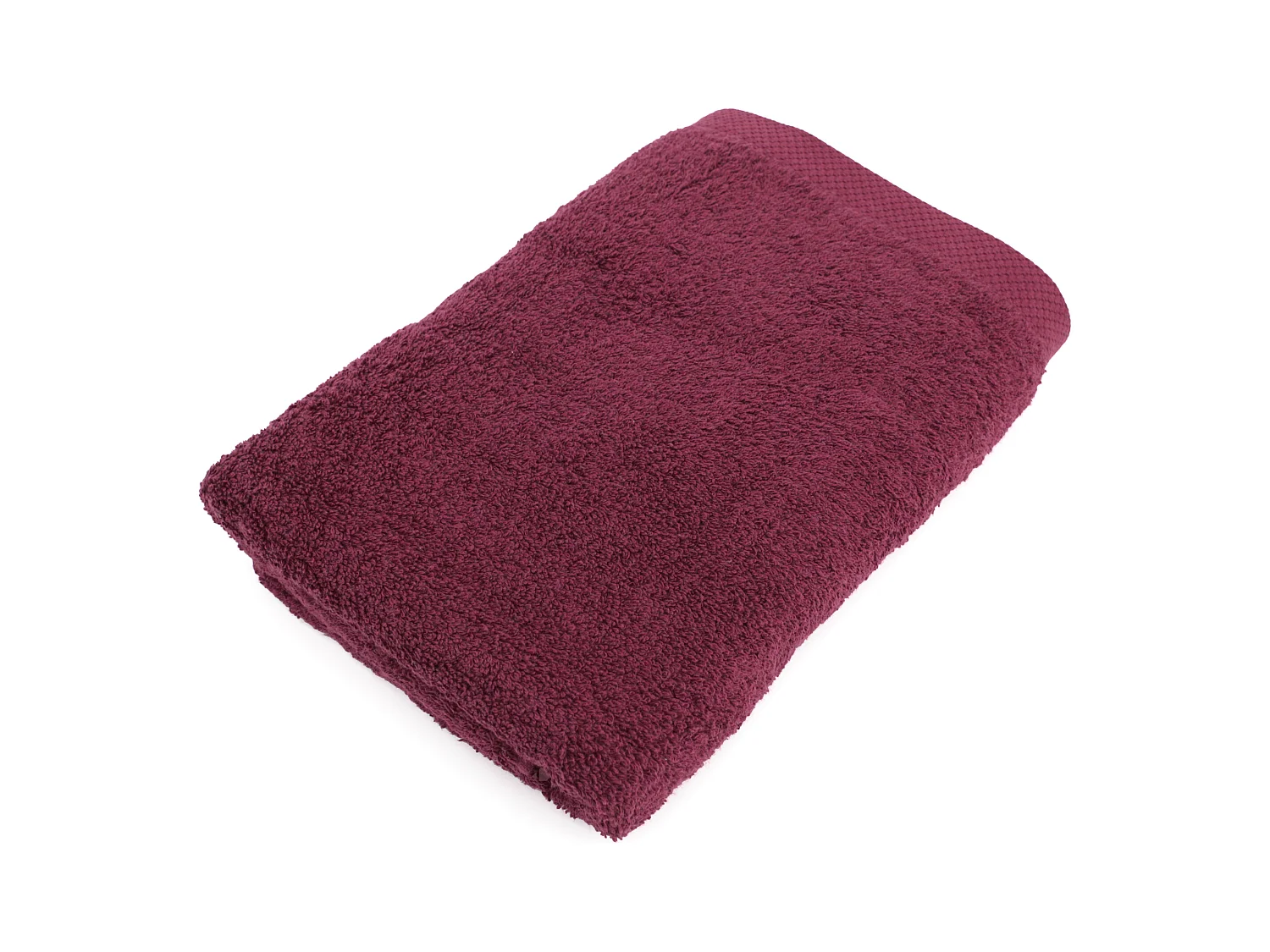 Drap de douche 70x140 cm PURE Bordeaux 550 g/m2
