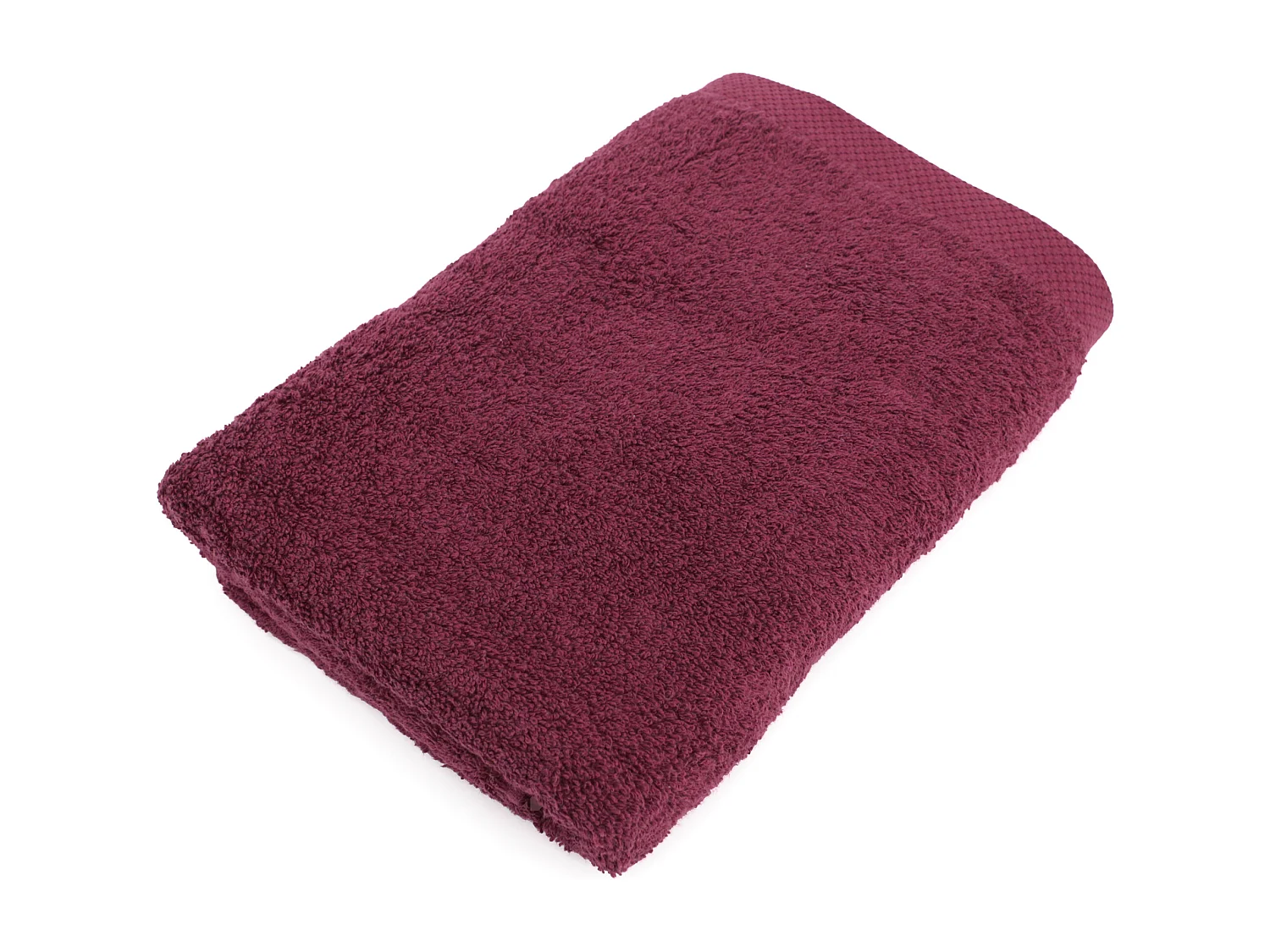 Drap de douche 70x140 cm PURE Bordeaux 550 g/m2