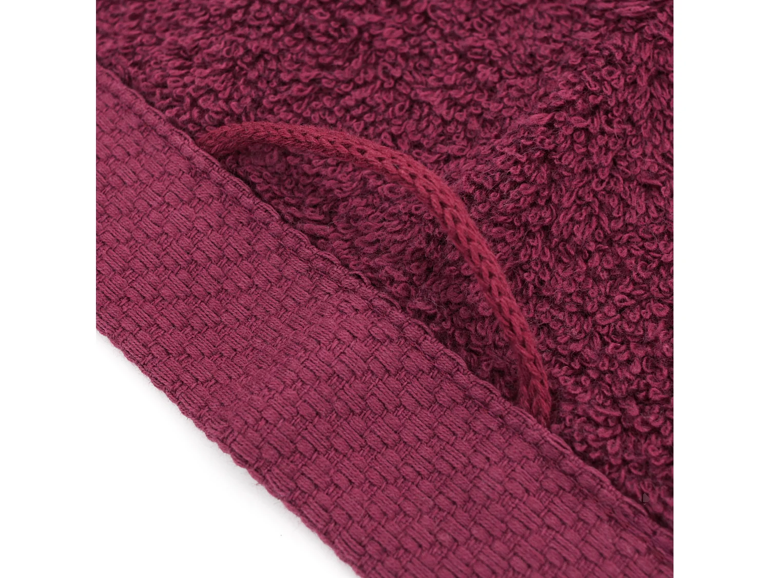 Drap de douche 70x140 cm PURE Bordeaux 550 g/m2