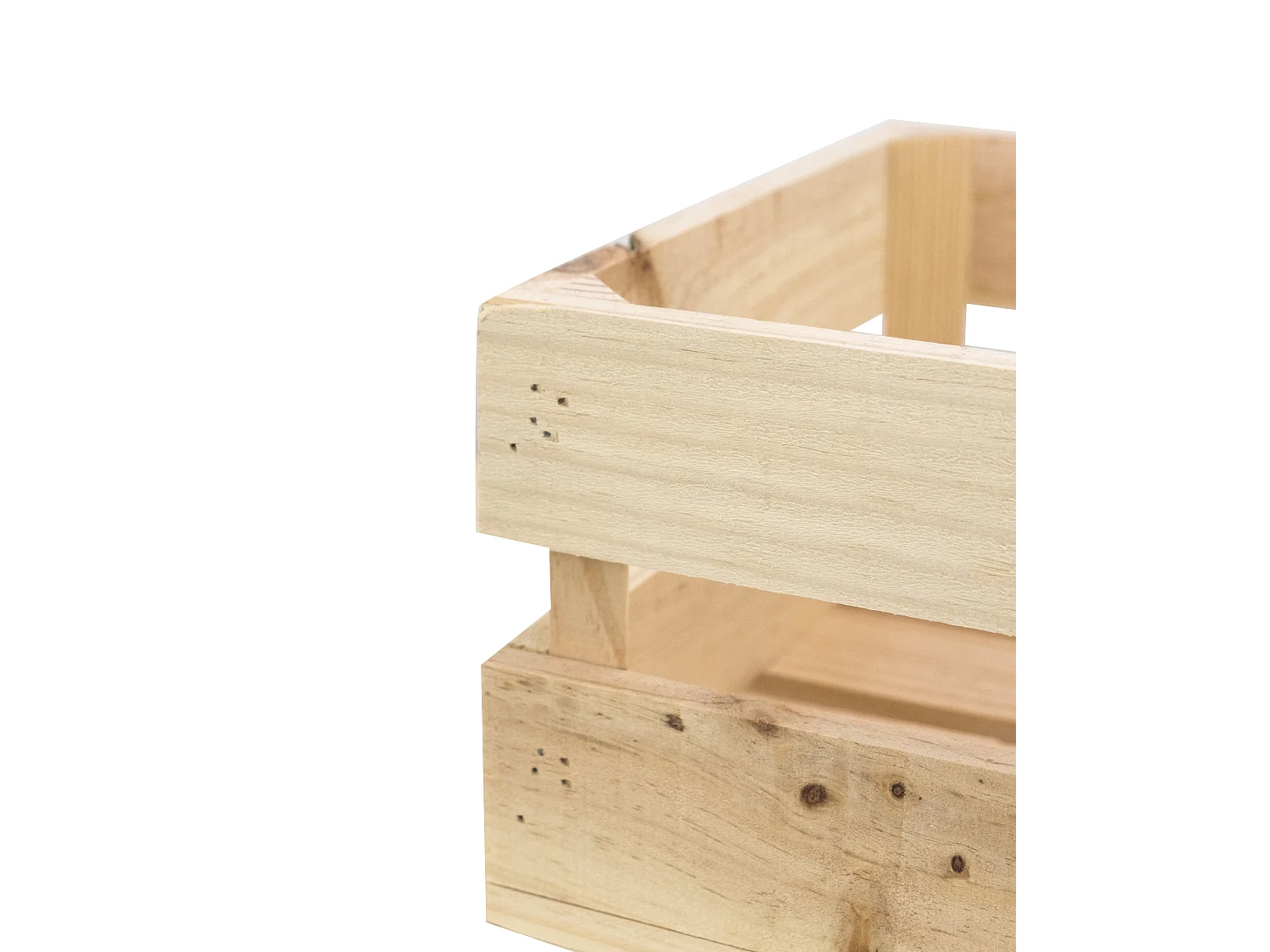 Boîte en bois de pin vieilli 49x17,5cm - BOX - DECOWOOD