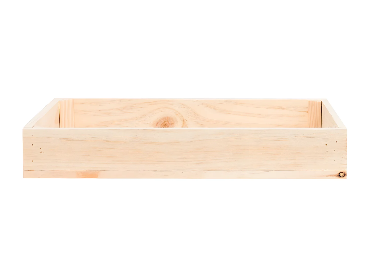 Boîte en bois de pin vieilli petite 49x7,5cm - BOX - DECOWOOD