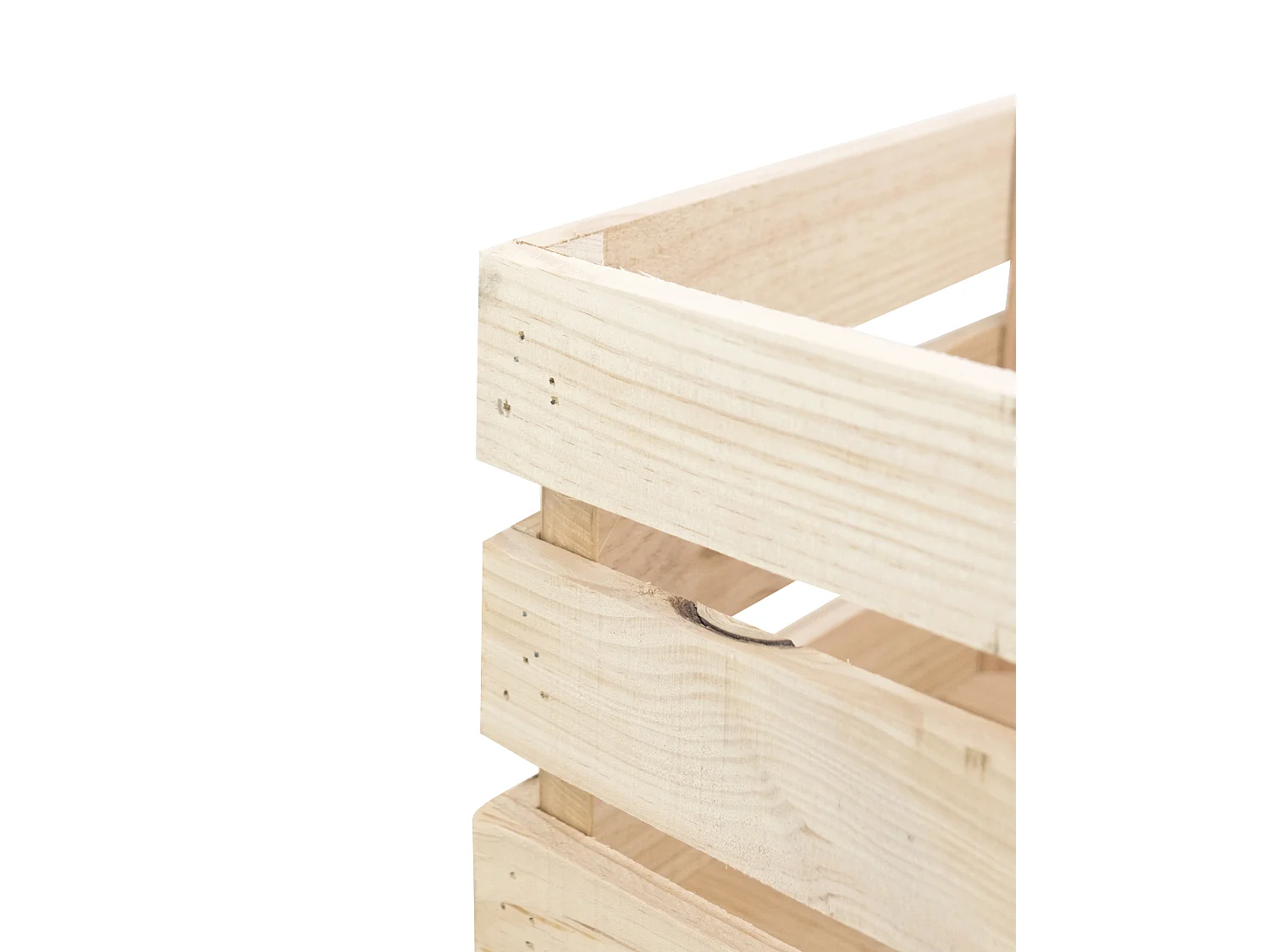 Boîte en bois de pin vieilli 49x25,5cm - BOX - DECOWOOD