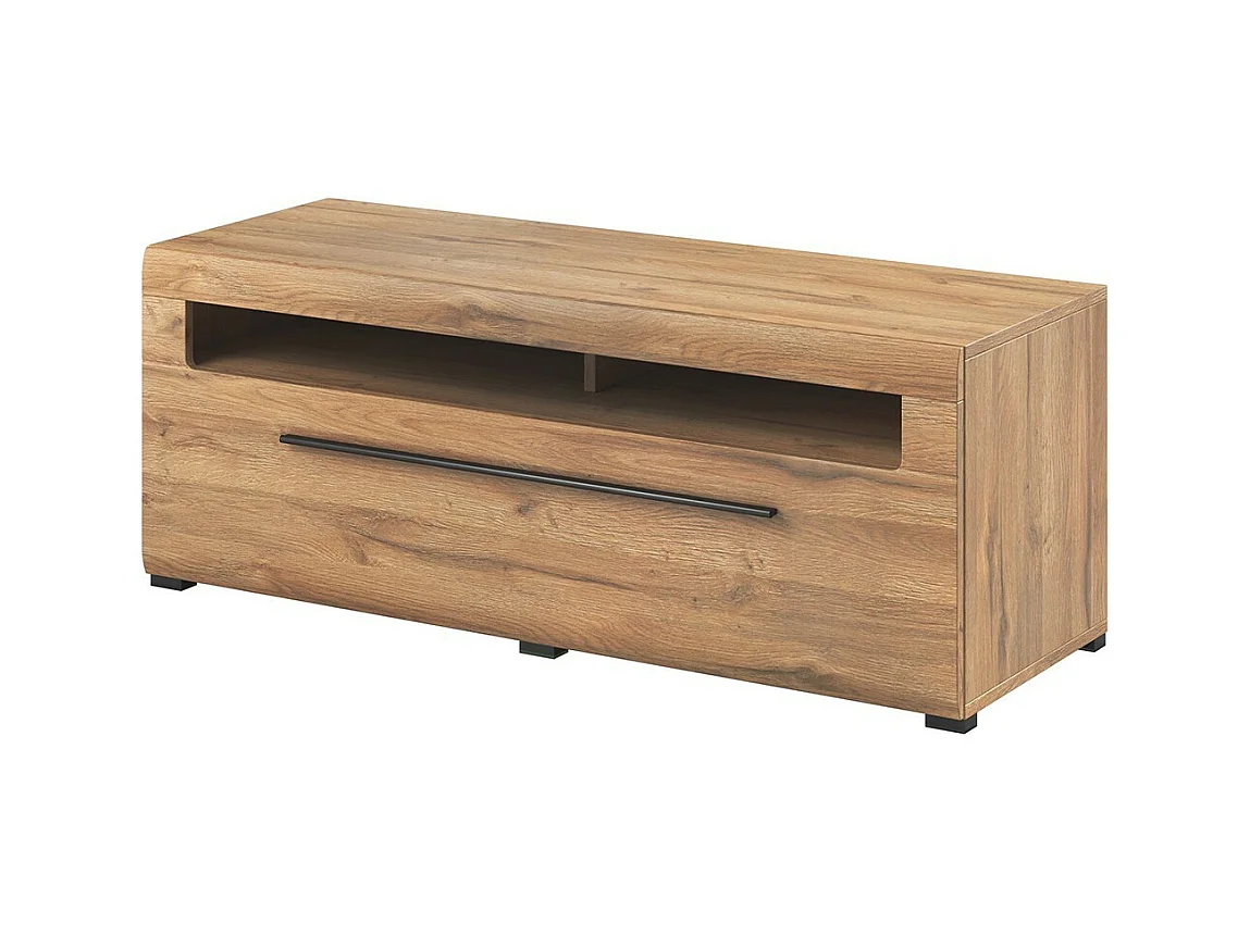 TV-meubel 140cm collectie BREDA. Kleur eiken. Design stijl.